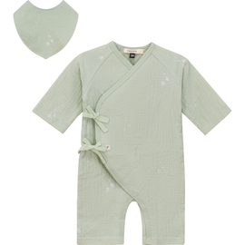 Fragile Fragile Strawberry Wrap Muslin Romper