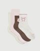 Fraise Fraise Ballerine Set of 4 Pilates Grip Socks in Ballerine, Women's at Urban Outfitters - 1