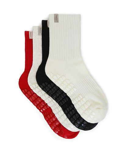 Fraise Fraise Essentials Set Grip Socks, Set of 4
