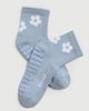Fraise Fraise Flora Grip Sock in Sky, Women's at Urban Outfitters - 2