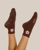 Fraise Fraise Petal Grip Sock in Brown, Women's at Urban Outfitters - 3