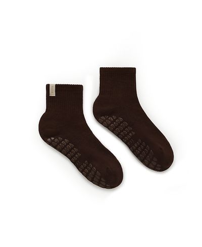 Fraise Fraise Quarter Crew Grip Sock