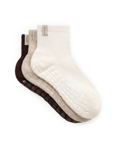 Fraise Fraise Sable Set Grip Socks, Pack of 3