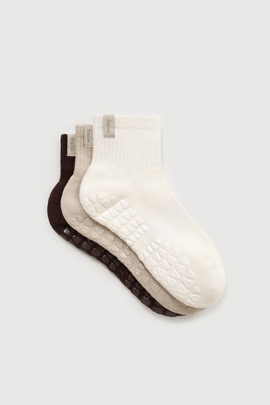Fraise Fraise The Sable Set Grip Socks