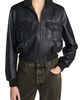 FRAME FRAME Ace Leather Bomber Jacket - 1