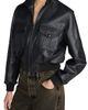 FRAME FRAME Ace Leather Bomber Jacket - 3