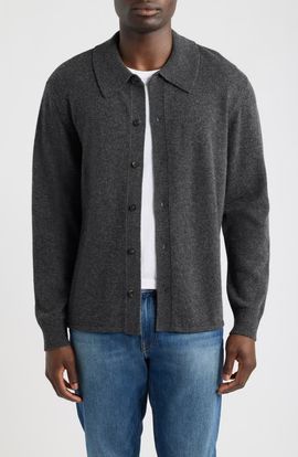 FRAME FRAME Boiled Wool Shirt Sweater