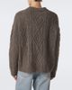 Frame Frame Cable-knit wool and alpaca-blend polo sweater - 4