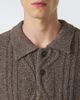 Frame Frame Cable-knit wool and alpaca-blend polo sweater - 5