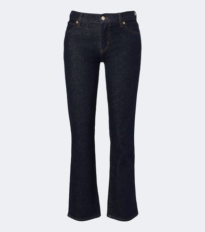 Frame Frame Cigarette cropped straight jeans