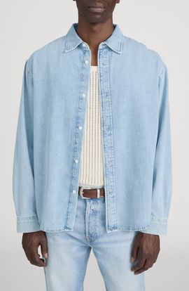 FRAME FRAME Classic Denim Button-Up Shirt