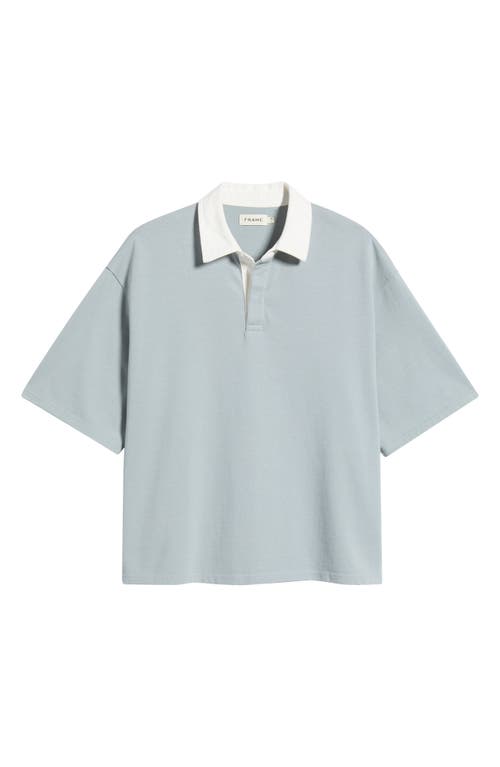 FRAME FRAME Cotton Half Placket Rugby Polo