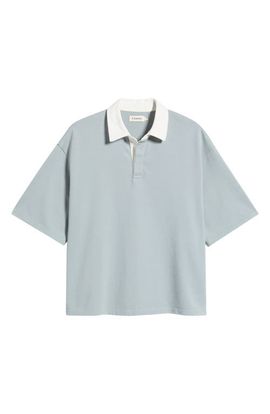 FRAME FRAME Cotton Half Placket Rugby Polo