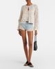 Frame Frame Crochet denim shorts - 6