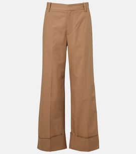 Frame Frame Cuffed Slim Palazzo wide-leg pants