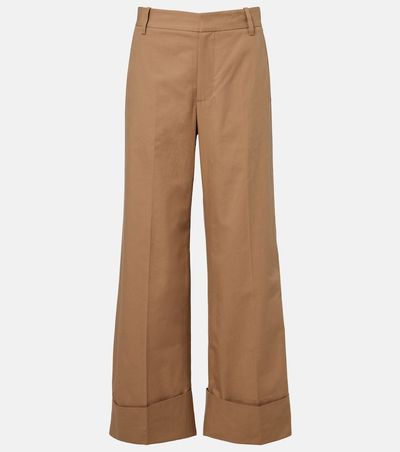Frame Frame Cuffed Slim Palazzo wide-leg pants
