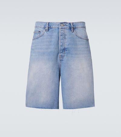 Frame Frame DIstressed denim Bermuda shorts