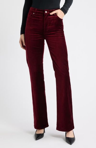 FRAME FRAME High Waist Bootcut Velvet Jeans