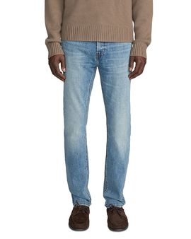 Frame Frame Hike Cotton Blend Modern Straight Fit Jeans