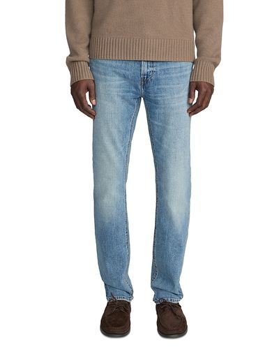 Frame Frame Hike Cotton Blend Modern Straight Fit Jeans