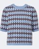 Frame Frame Jacquard wool and cashmere sweater - 1