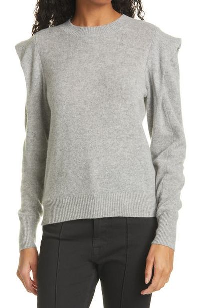 FRAME FRAME Kennedy Folded Shoulder Cashmere Sweater