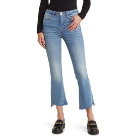 FRAME FRAME Le Crop Mini Boot Raw Step Hem Jeans