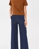 FRAME FRAME Le Pixie Slim Petite Palazzo Jeans Rinse - 5
