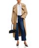Frame Frame Le Sleek High Rise Straight Jeans in Showdown Raw Fray - 2