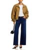 Frame Frame Le Slim High Rise Palazzo Jeans in Ultraviolet - 2