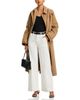 Frame Frame Le Slim High Rise Palazzo Pintuck Jeans in Au Natural - 2