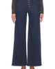 FRAME FRAME Le Slim Palazzo Exposed Button Jeans - 1