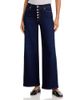 Frame Frame Le Slim Palazzo High Rise Exposed Button Jeans in Fairway - 1
