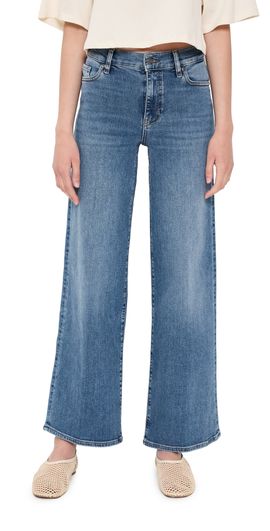 FRAME FRAME Le Slim Palazzo Jeans Gossamer