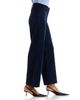 Frame Frame Le Slim Palazzo Mode High Rise Corduroy Jeans in Navy - 4