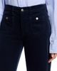 Frame Frame Le Slim Palazzo Mode High Rise Corduroy Jeans in Navy - 5