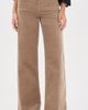 FRAME FRAME Le Slim Palazzo Modernist Corduroy Pants Soft Taupe - 2