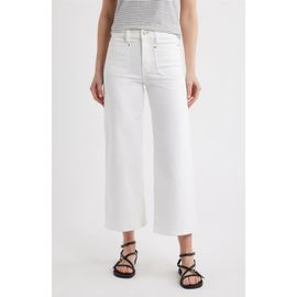 FRAME FRAME Le Slim Palazzo Patch Pocket High Waist Ankle Wide Leg Jeans
