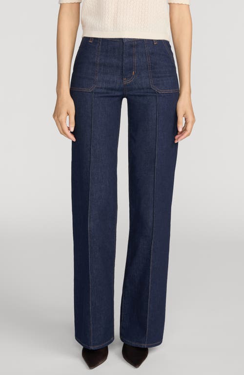 FRAME FRAME Le Slim Palazzo Pintuck Jeans