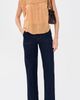 FRAME FRAME Le Slim Palazzo Pintuck Pocket Jeans Rinse - 5