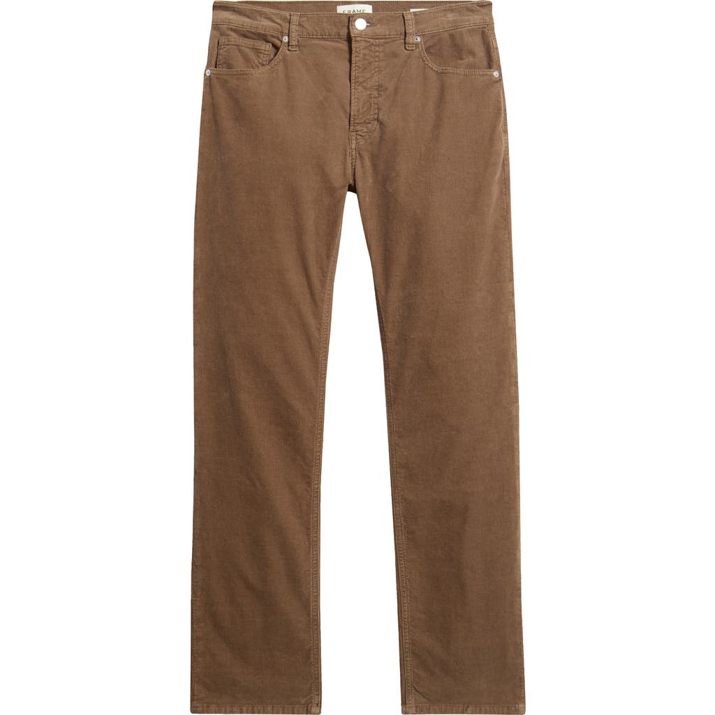 FRAME FRAME Modern Fit Straight Leg Stretch Corduroy Pants