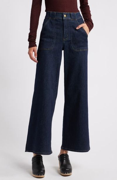 FRAME FRAME Modern High Waist Wide Leg Jeans