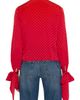 FRAME FRAME Nouvelle Polka Dot Silk Top - 2