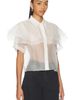 FRAME FRAME Organza Cape Top - 2