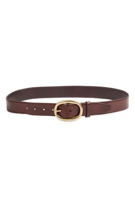 FRAME FRAME Oval Buckle Leather Belt