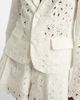 Frame Frame Paisley broderie anglaise cotton blazer - 4