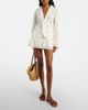 Frame Frame Paisley broderie anglaise cotton blazer - 6