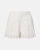 Frame Frame Paisley Eyelet broderie anglaise cotton shorts - 1