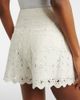Frame Frame Paisley Eyelet broderie anglaise cotton shorts - 3