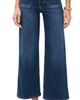 FRAME FRAME Petite Le Pixie Slim Palazzo Modernist Pocket Jeans Savior - 1